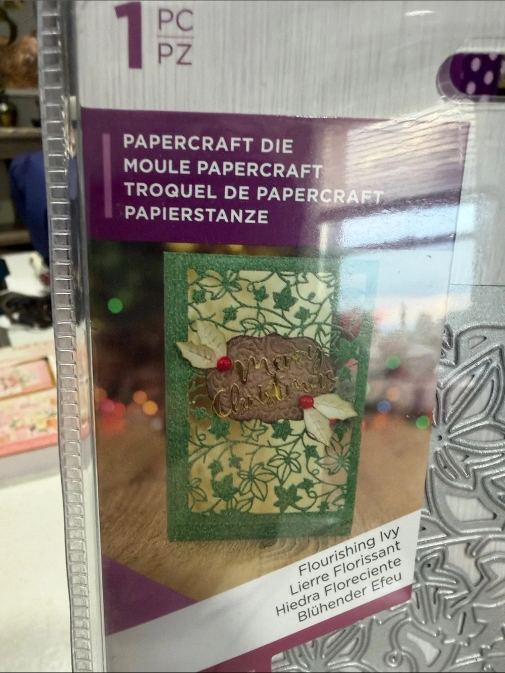 Crafters Companion Flourishing Ivy Create-a-card Die